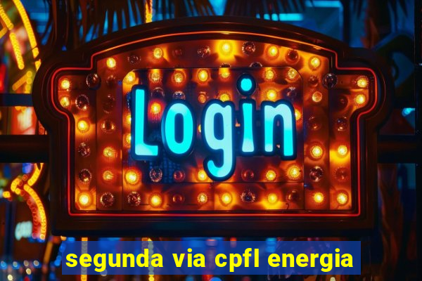 segunda via cpfl energia